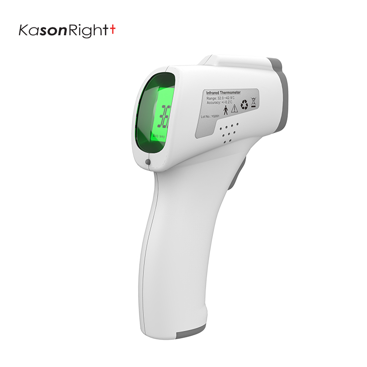 Non Touch Infrared Frons Thermometrum, Digital Thermometrum pro Baby, Adultis, Objects